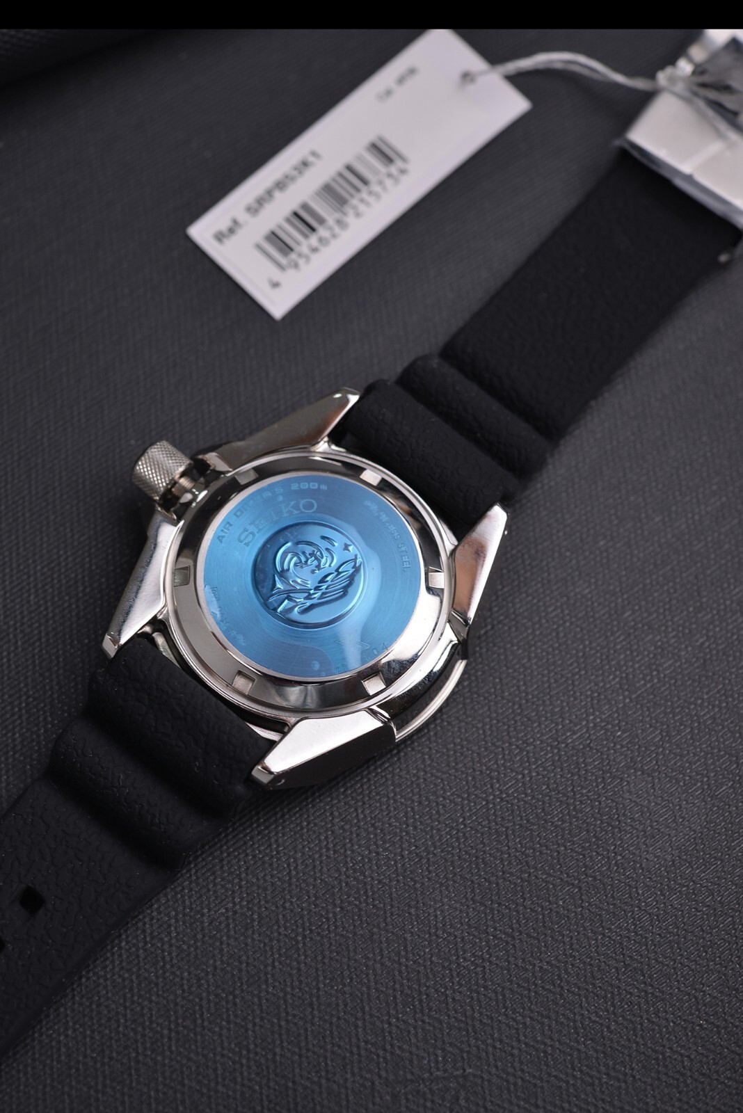 Pre-owned Seiko Prospex Automatic Srpb53k1 Samurai Dive Watch Free Fedex