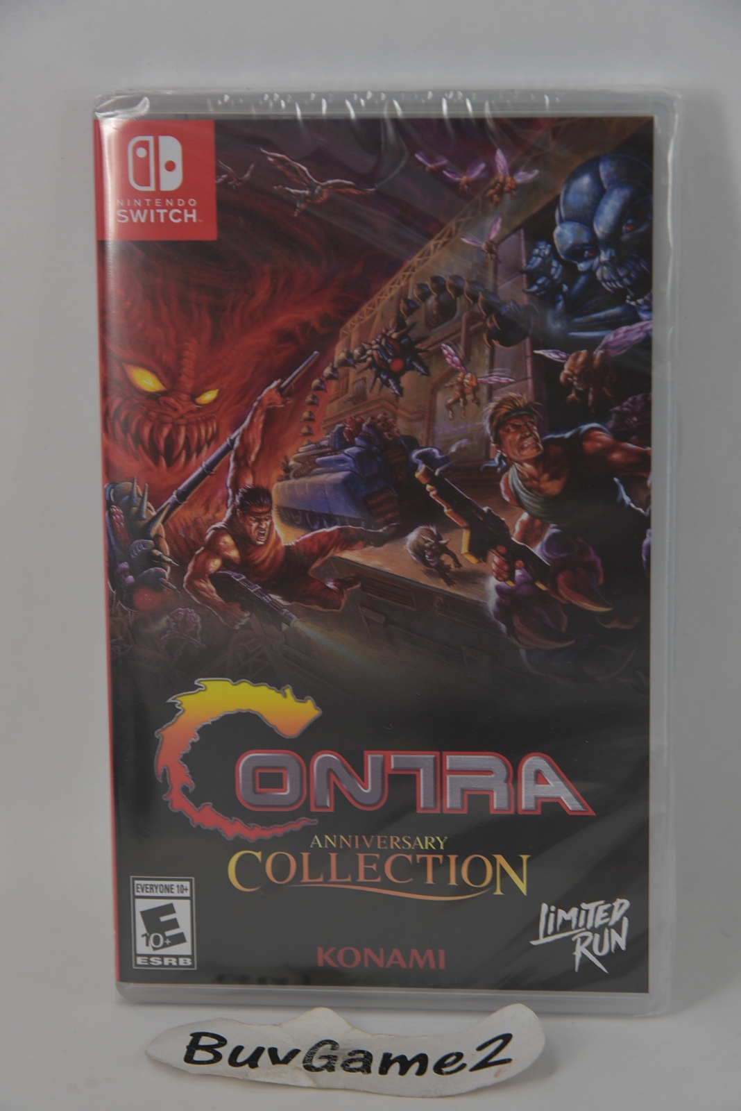 NEW Switch CONTRA Anniversary Collection (US Physical