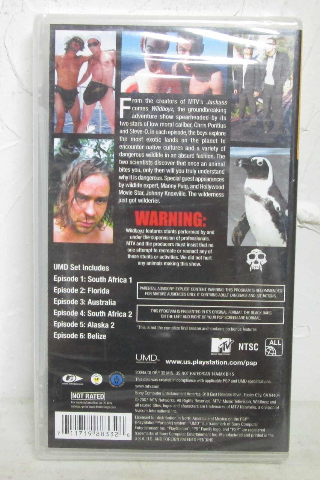 Wildboyz, Vol. 1 UMD 2008 Sony PSP New Sealed