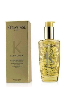 KERASTASE Elixir Ultime L'Huile Originale Oil Treatment ~ All Hair Type, 100 ml