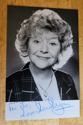 DORA BRYAN signed postcard