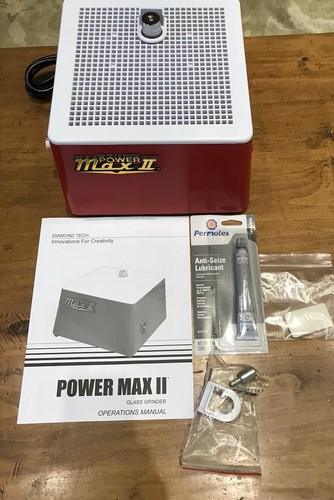 Diamond Tech Power Max II Glass Router Grinder With Manual OPEN BOX