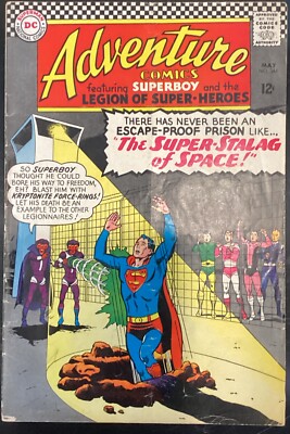 ADVENTURE COMICS # 344 | LEGION OF SUPER-HEROES ! SUPERBOY ! DC Comics 1966 | VG