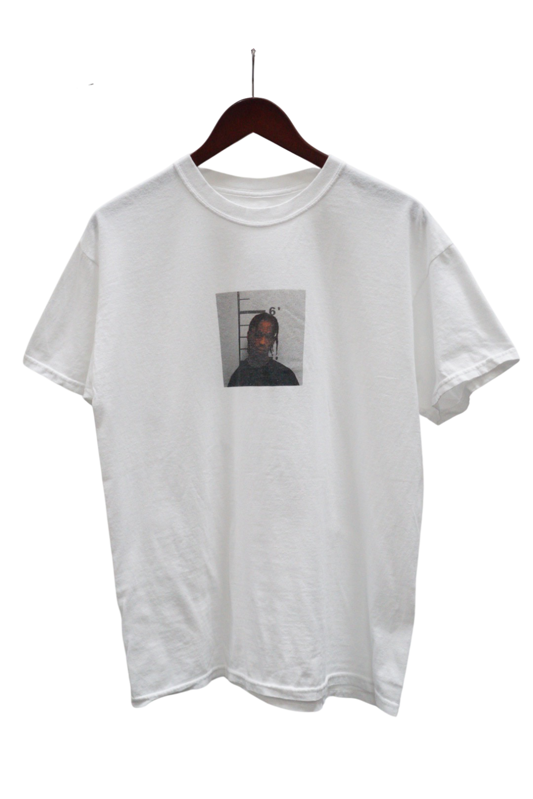 Travis Scott Free the Rage Mugshot Tee (TSCJ-ST011) Men's Travis Scott Free the Rage Mugshot Tee (TSCJ-ST011) Men's