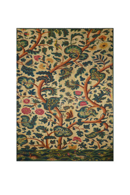 Jacobean Drapery Botanical Masterpiece: The Timeless Allure RE507491