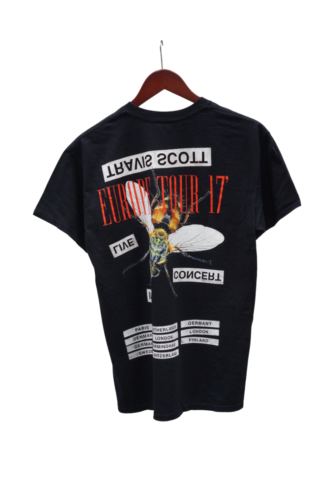Travis Scott Europe Tour 2017 Concert Tee (TSCJ-ST001) Men's Travis Scott Europe Tour 2017 Concert Tee (TSCJ-ST001) Men's
