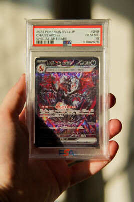 PSA 10 Charizard SAR 349/190 SV4a Shiny Treasure Pokemon PSA 10 Charizard SAR 349/190 SV4a Shiny Treasure Pokemon