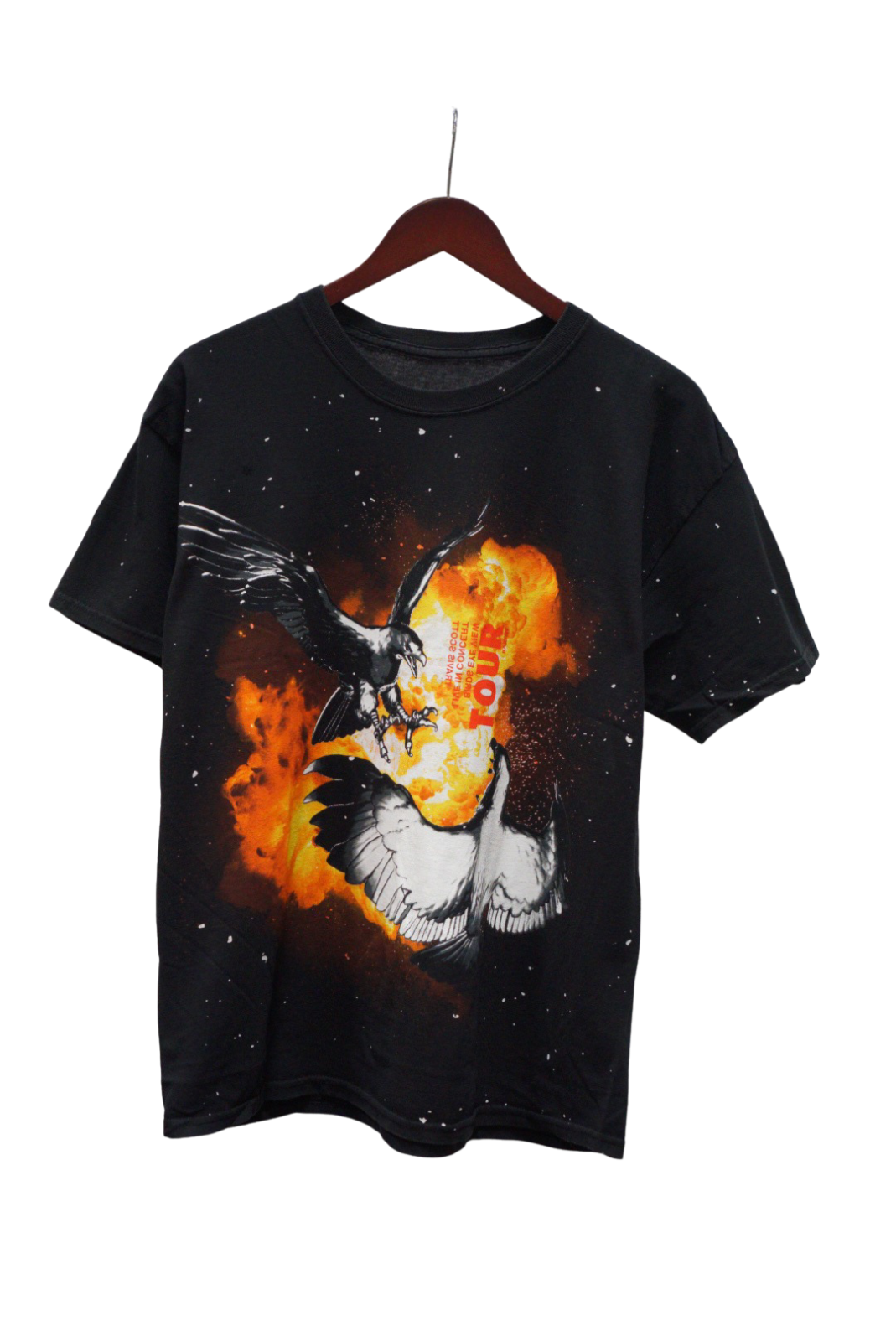 希少 Travis Scott Birds Eye View Tour Tシャツ Travis Scott Birds Eye View Europe Tour Hat Black (TSCJ