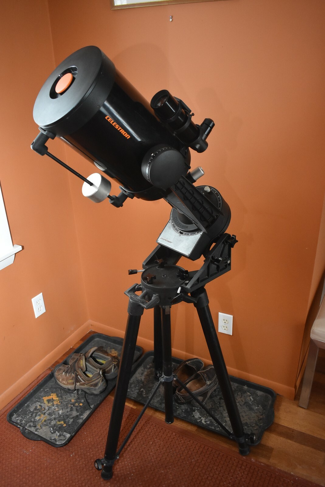 Celestron Super C8 (2nd Gen) SC Telescope, Wedge, Tripod, Finder