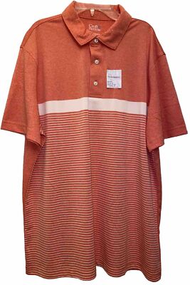 men s croft & barrow slim fit performance polo,XL
