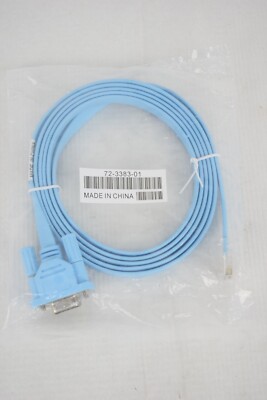 Cisco 72-3383-01 Blue Cat 5e DB9F to RJ45 Router Console Cable