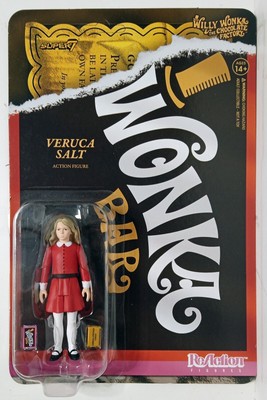 Veruca Salt Willy Wonka And The Chocolate Factory Super7 Reaction Action Figure