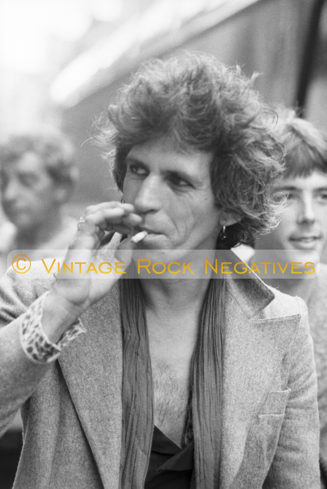 Keith Richards Rolling Stones NYC 6/30/81 - Archival Print