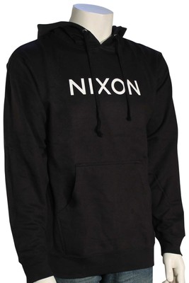 

Пуловер с капюшоном Nixon Wordmark — черный — новинка