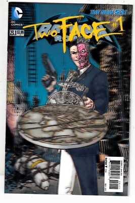 Batman And Robin #23.1 Two-Face #1 3-D Lenticular Cover DC Comic Unread NM (9.4)