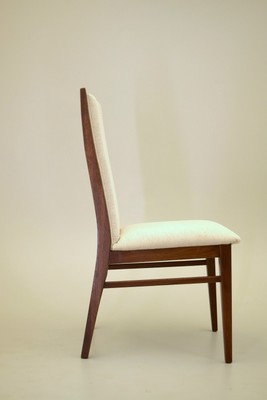 Merton L. Gershun Dining Chairs in Vintage Mid Century Modern Walnut
