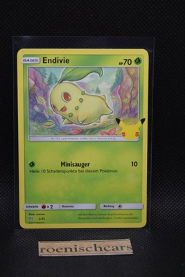 Pokemon Mc Donalds 25 Jahre Karten boosterfrisch im Sleeve Rare Holo Normale 