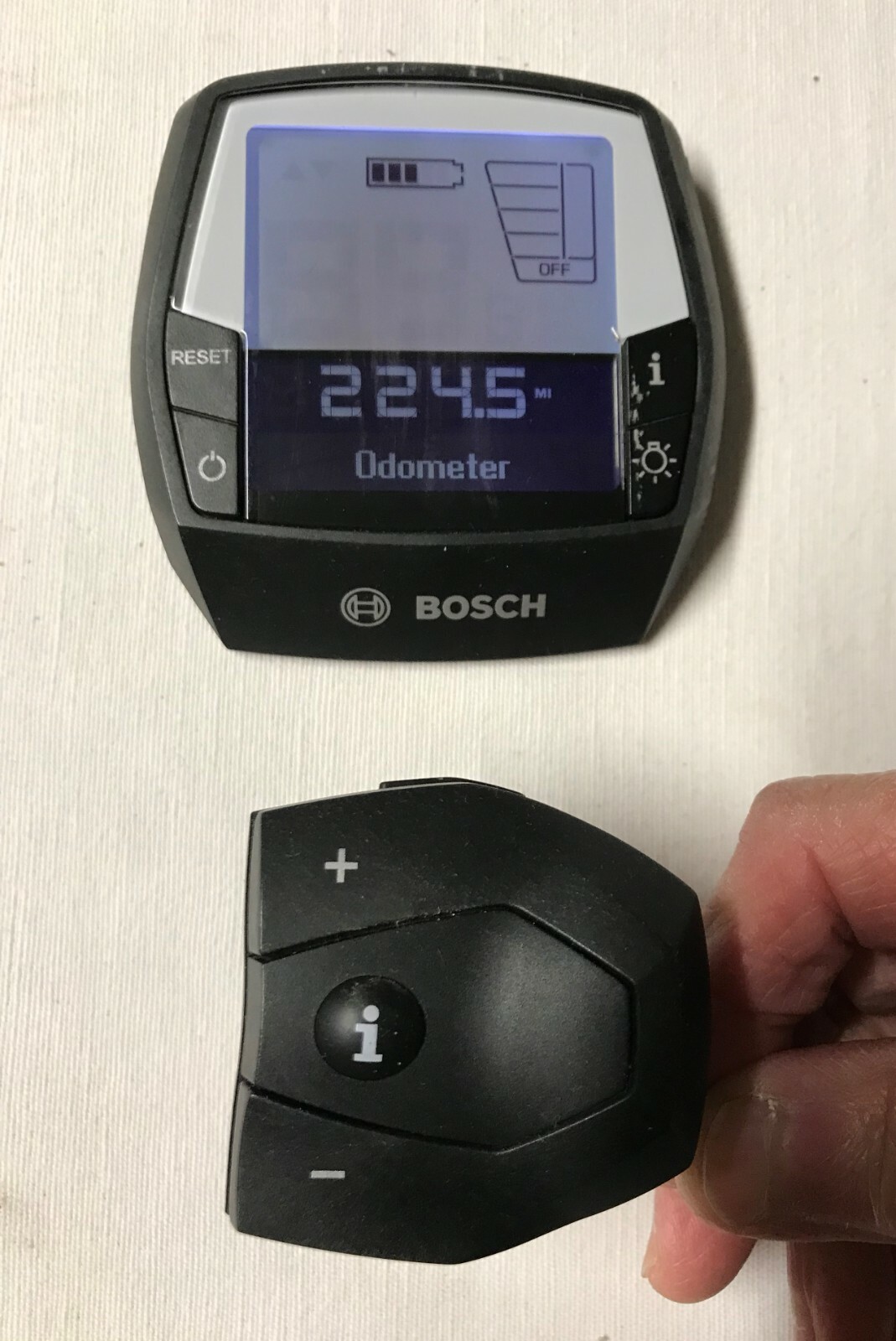 Bosch Intuvia Display 