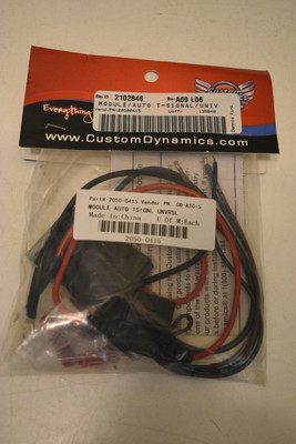 Custom Dynamics 2050-0415 Auto-Cancel Turn Signal Module - NIP