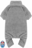 Fuzzy Dog Pajamas Turtleneck Pet Clothes Warm Soft Cozy Lightweight Pet Pjs Dog Sweaters for Small Dogs(Grey-S/M)