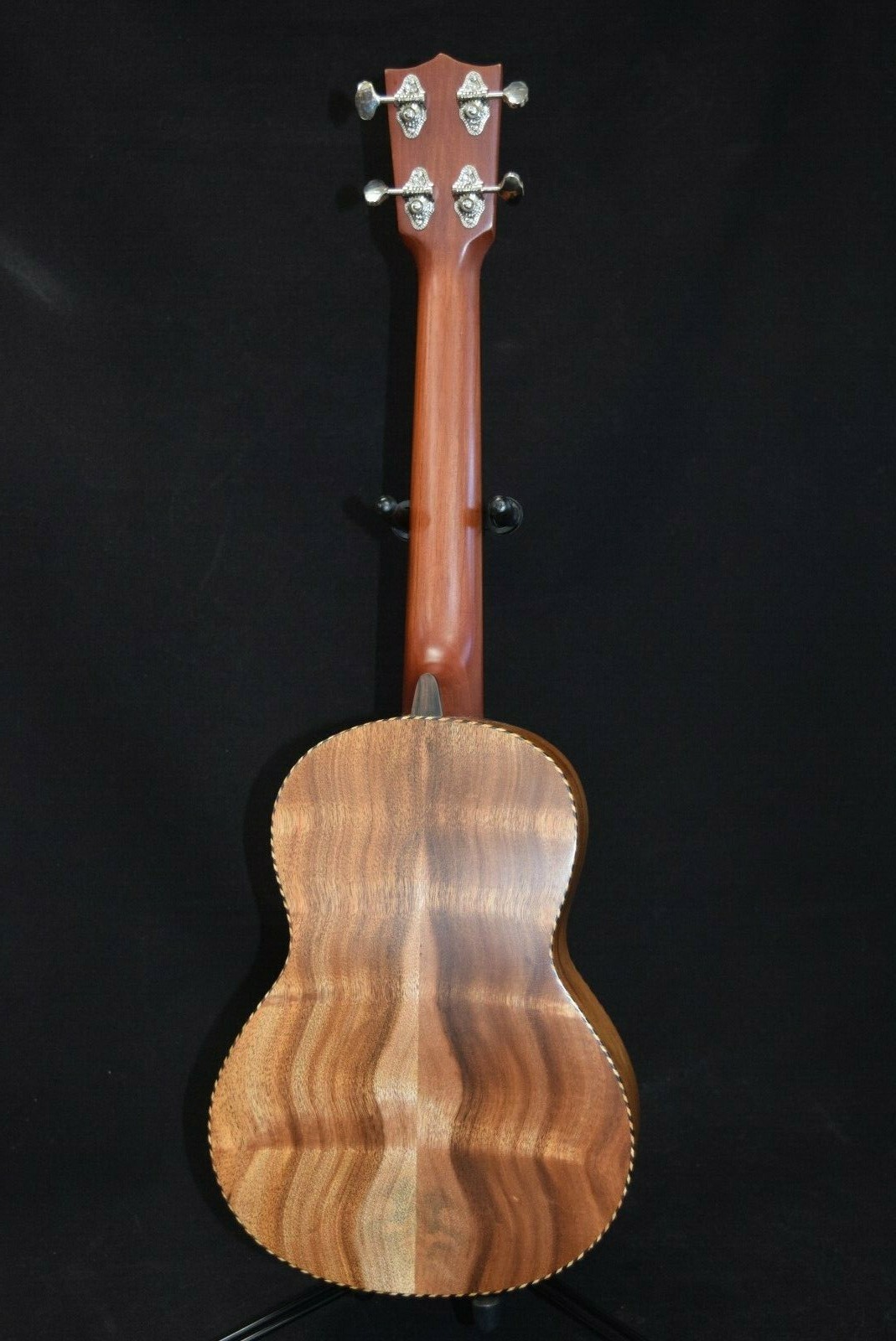 Mele Curly Koa Tenor with Vintage Rope Inlay
