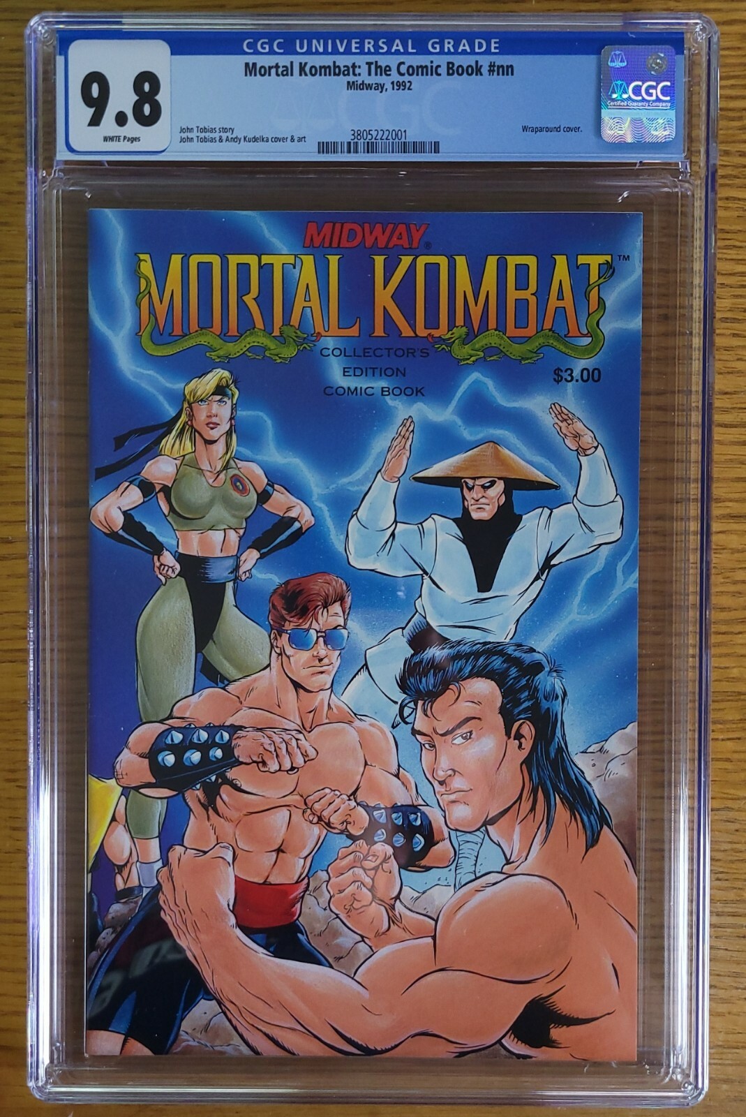 Mortal Kombat The Comic Book #nn CGC 9.8 Midway Collector's