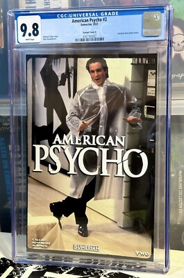 American Psycho #1 CGC 9.8 LE Variant Cover G Still Patrick Bateman Huey Lewis