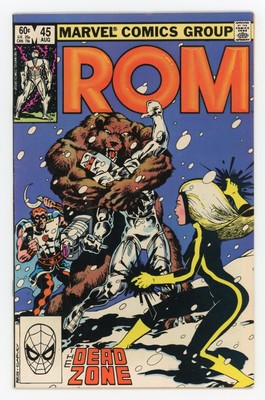 ROM Spaceknight #45 Marvel Comics 1983