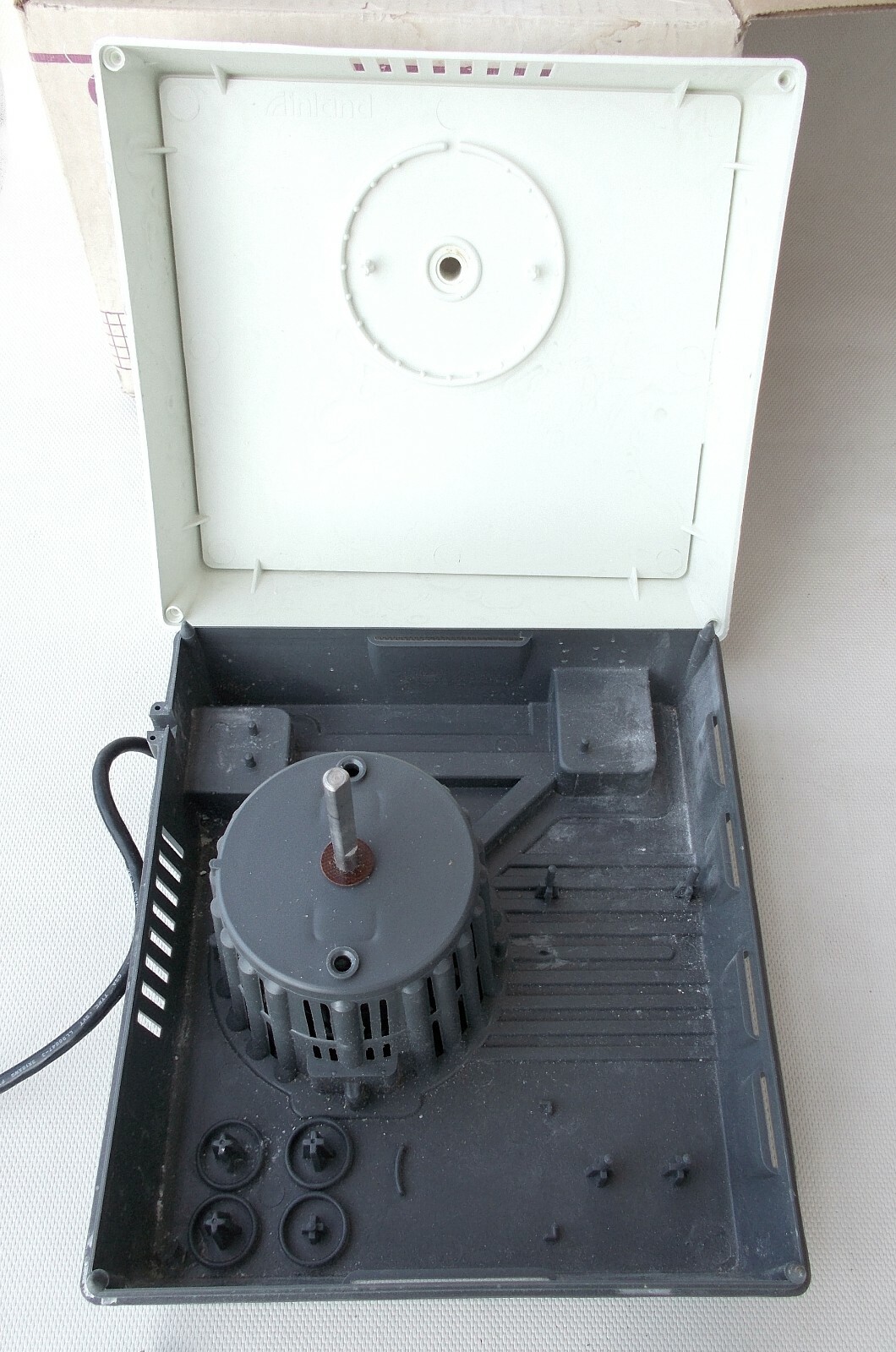 INLAND POP TOP WIZ GLASS GRINDER...TESTED & WORKING GREAT...ESTATE SALE FIND...