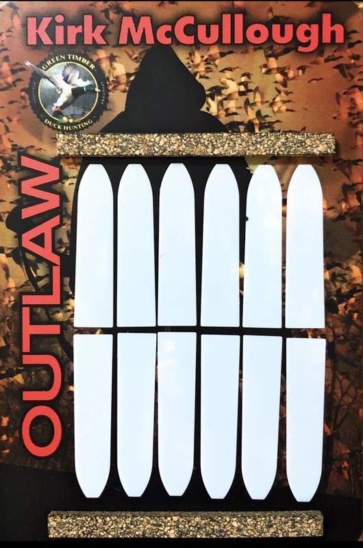 Kirk McCullough-cutdown/duck call/cutdown call/ KM OUTLAW Reed Cork Kit