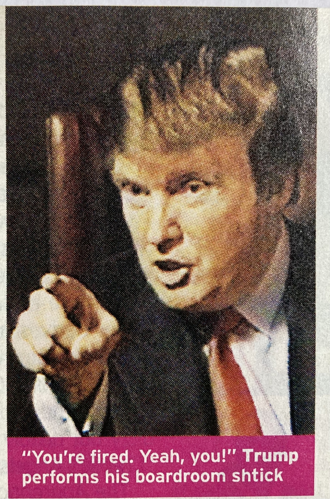 TV Guide Donald J Trump The Apprentice 1st Season Feb 2004 You're Fired NY NYC - Picture 3 of 6