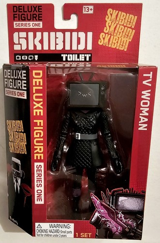 Skibidi Toilet DX アクションフィギュア テレビウーマン Skibidi Toilet Deluxe TV Woman Figure, Collectible Figures