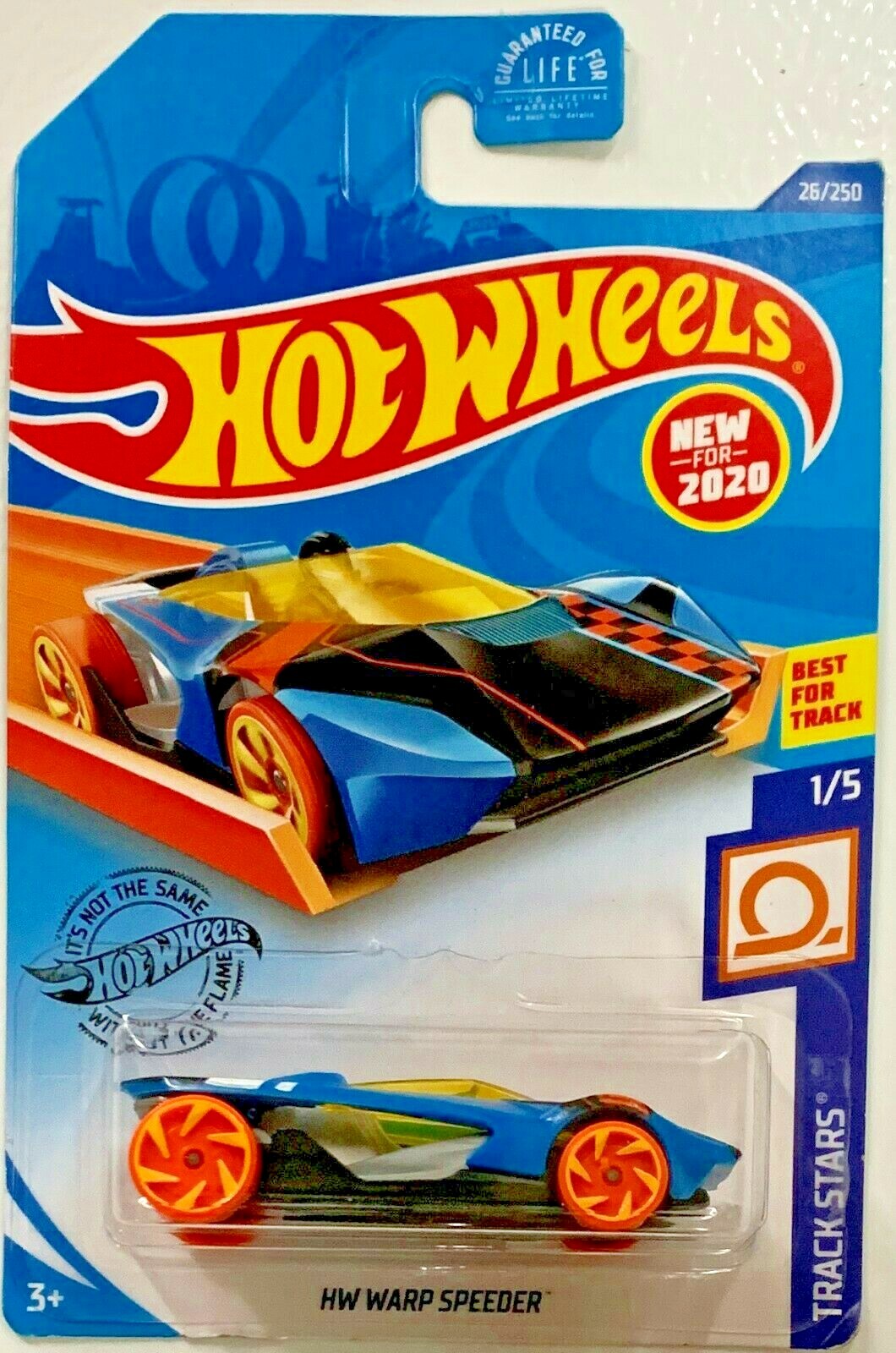 Hot Wheels 2020 Track Stars #1/5 HW Warp Speeder #GHB82 1:64