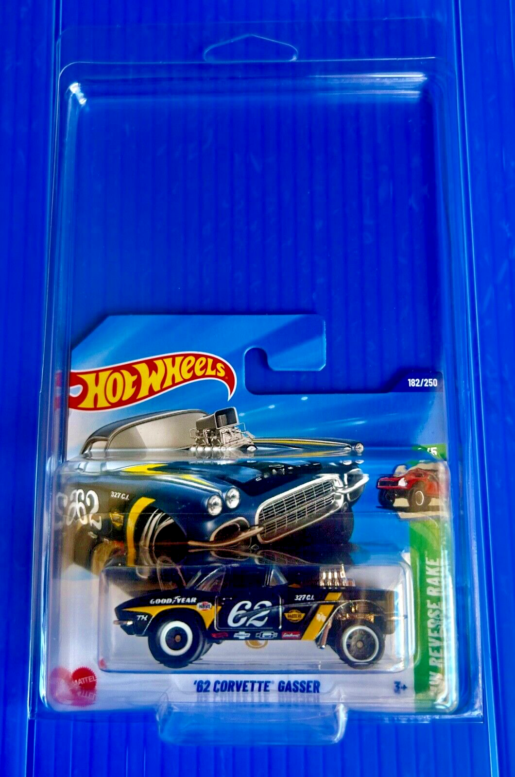 ホットホイール　2025 スーパートレジャーハント 62 コルベットギャッサー 2025 Hot Wheels '62 Corvette Gasser Super Treasure Hunt