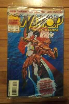 NAMOR # 3 1993 THE SUB MARINER SEALED IN PLASTIC BAG,  A 64 PAGE ANNUAL  NM