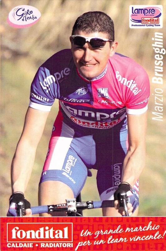 Carte Postale Cyclisme Cycliste  : Marzio Bruseghin