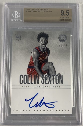【99シリ RC AUTO】COLLIN SEXTON　DONRUSS 2024 -25 Donruss Collin Sexton Red Yellow Laser /99 | eBay