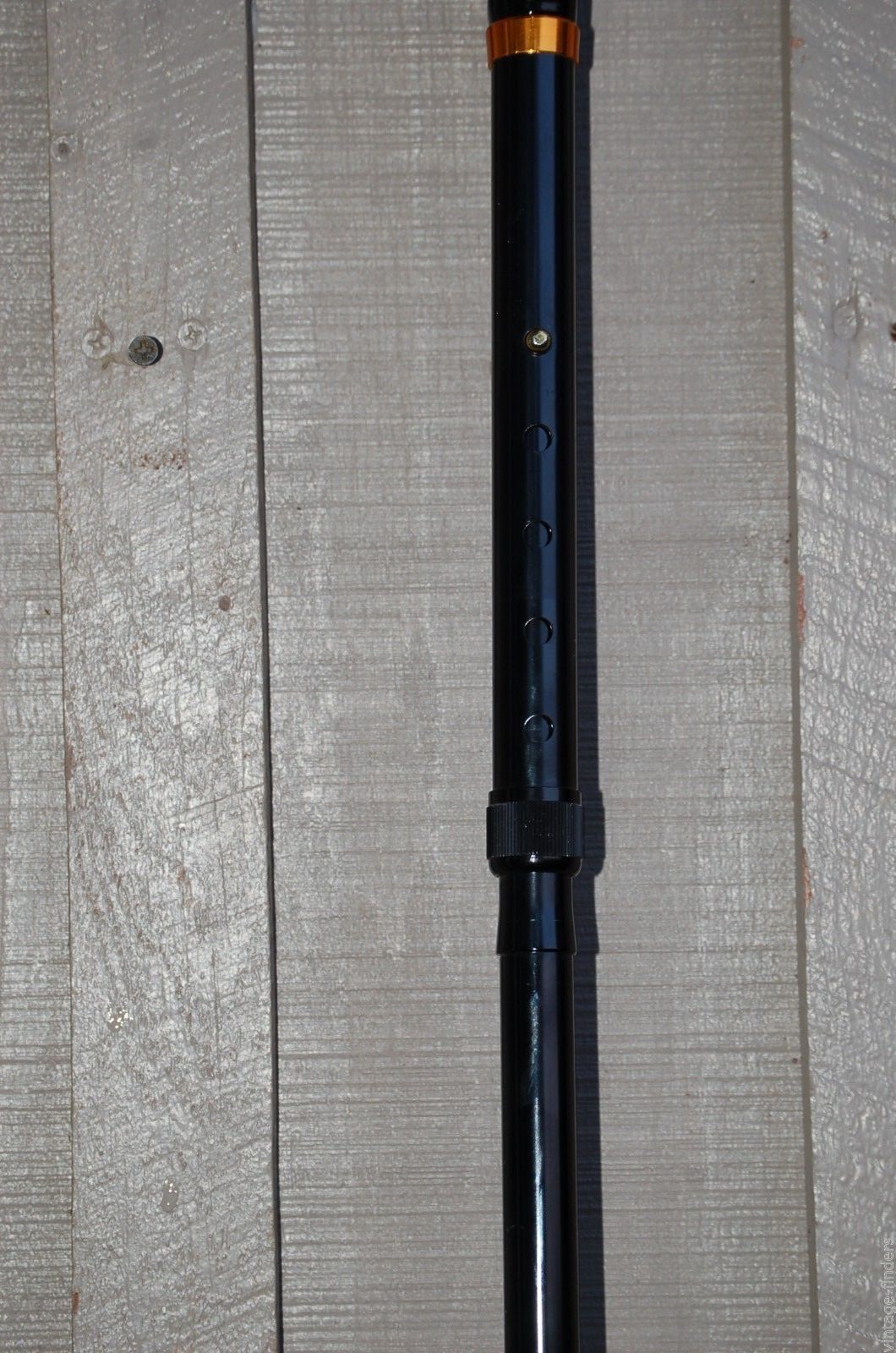 Adjustable Aluminum Walking Cane by Drive Black w Copper Trim Approx. 33
