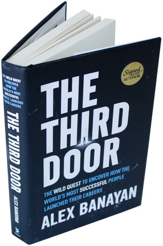 ALEX BANAYAN Third Door SIGNED 1ST EDITION Self Help Success Motivation Memoir