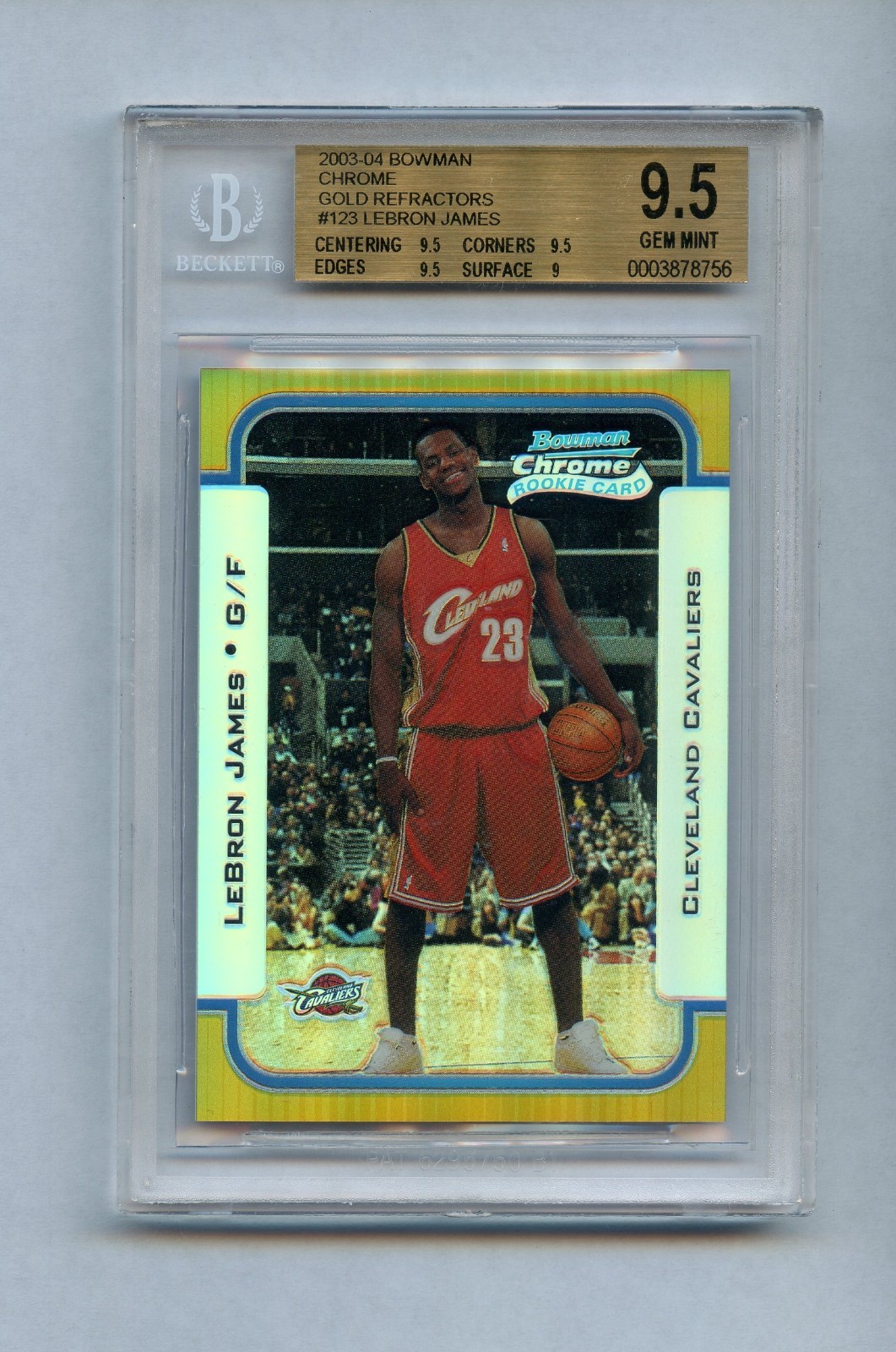 その他 2004-2005 Bowman lebron james GOLD SGC 8 その他 2004-2005 Bowman lebron james GOLD SGC 8 その他 2004