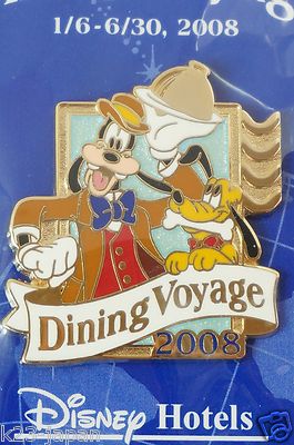 Tokyo Disney Resort Hotel Limited Pin Dining Voyage 2008 Passport Goofy & Pluto Tokyo Disney Resort Hotel Limited Pin Dining Voyage 2008 Passport Goofy & Pluto