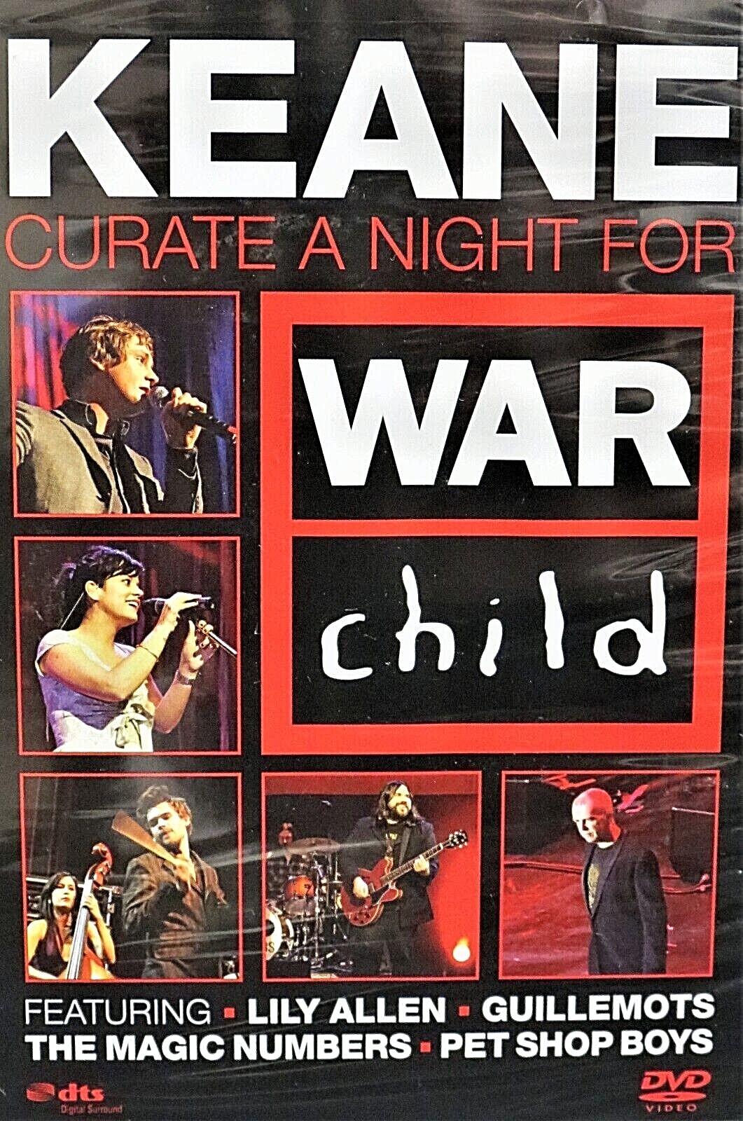 Keane, Curate a Night for War Child NEW! DVD, Pet Shop Boys Keane, Curate a Night for War Child NEW! DVD, Pet Shop Boys