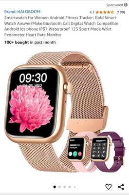 Haloboom Womans Smart Watch