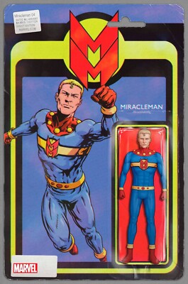 MIRACLEMAN THE SILVER AGE 4 ACTION FIGURE VARIANT NM JOHN TYLER CHRISTOPHER 2023
