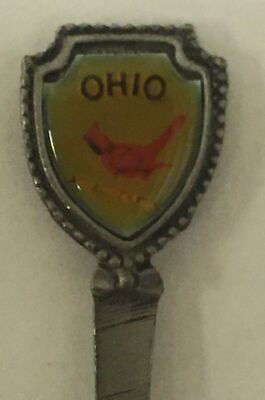 Ohio Pewter Vintage Souvenir Spoon Collectible