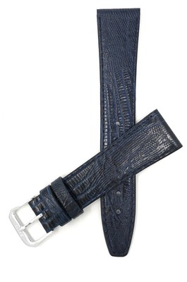 20mm Thin Leather Watch Band, Animal Prints for A. Lange & Sohne Saxonia