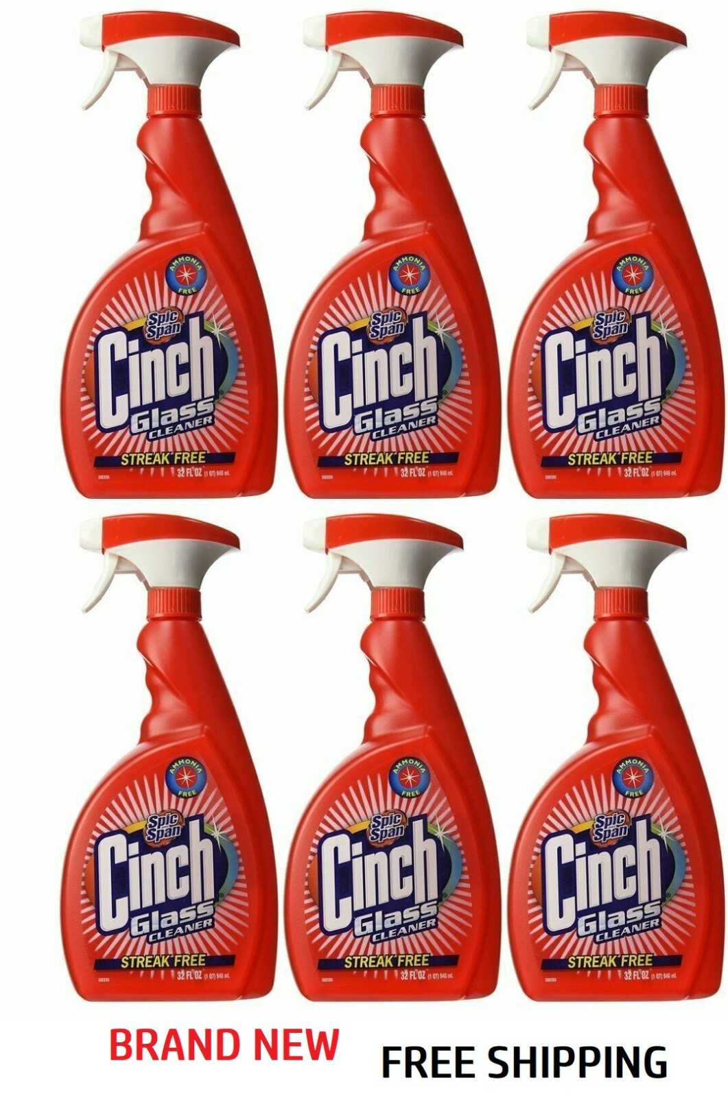 Spic & Span 00202 Cinch Cleaner - 32 Fl. Oz, Pack of 6 | eBay