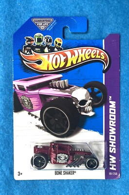 2013 Hot Wheels SUPER TREASURE HUNT BONE SHAKER Purple 181/250