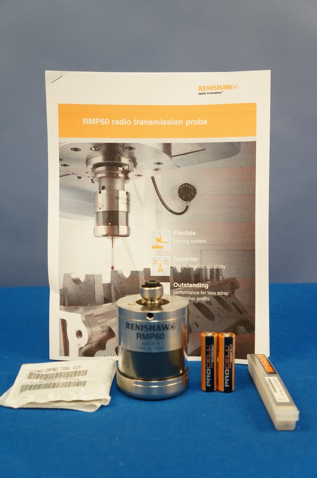 Renishaw RMP60 Machine Tool Wireless Probe Fully Tested With 90 Day