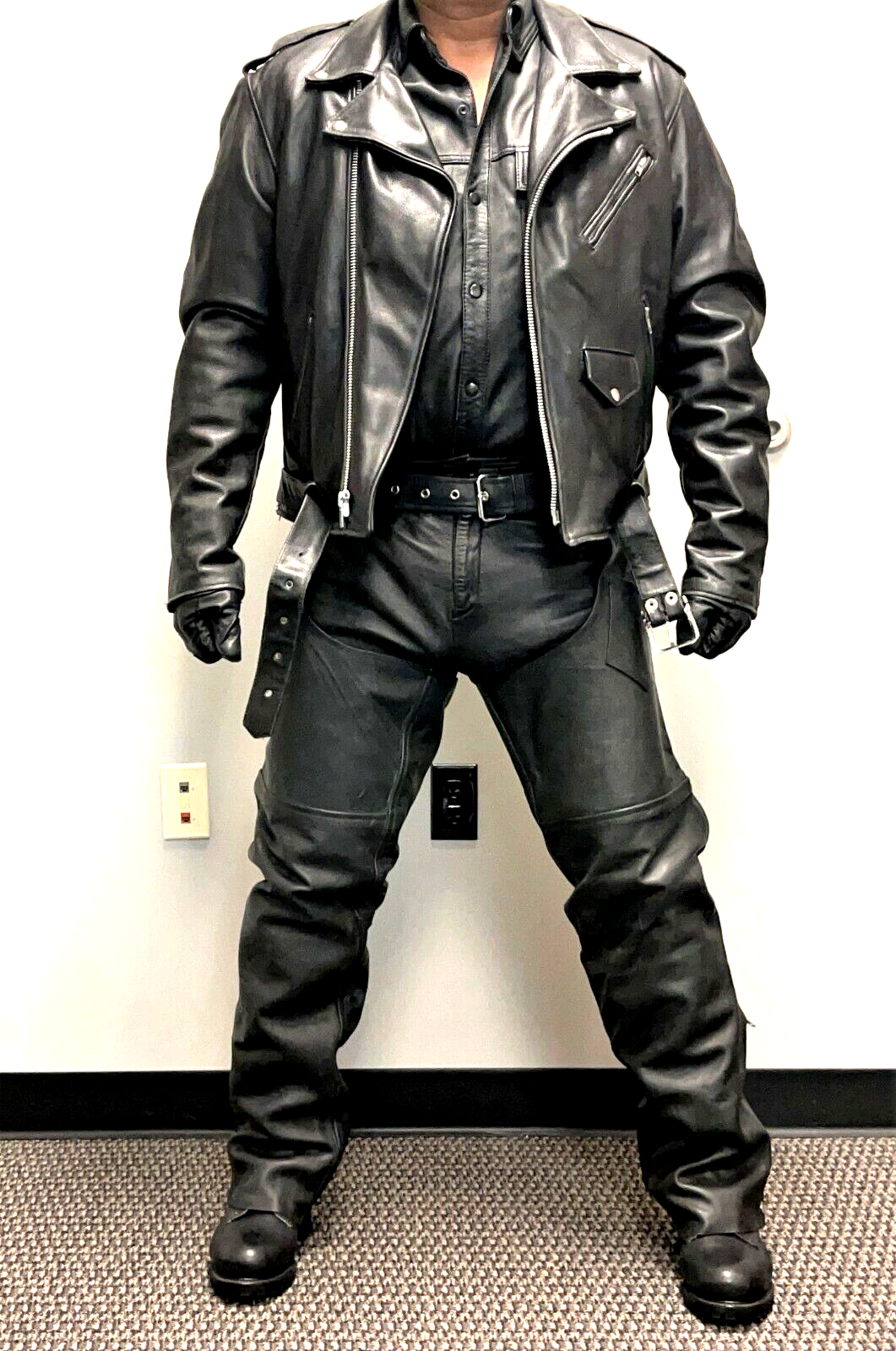 VINTAGE WASHED LEATHER ZIP サイズL $_12.JPG?set_id=880000500F